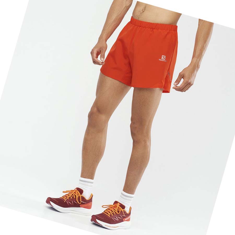 Salomon CROSS REBEL 5'' Miesten Shortsit Oranssi | NZJRCFV-09