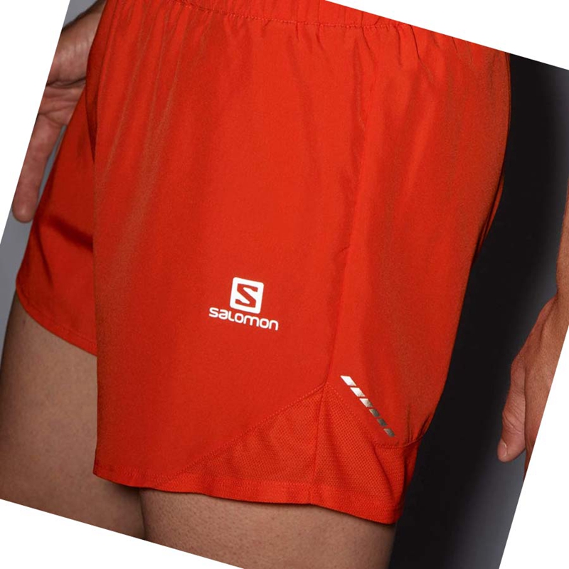 Salomon CROSS REBEL 5'' Miesten Shortsit Oranssi | NZJRCFV-09