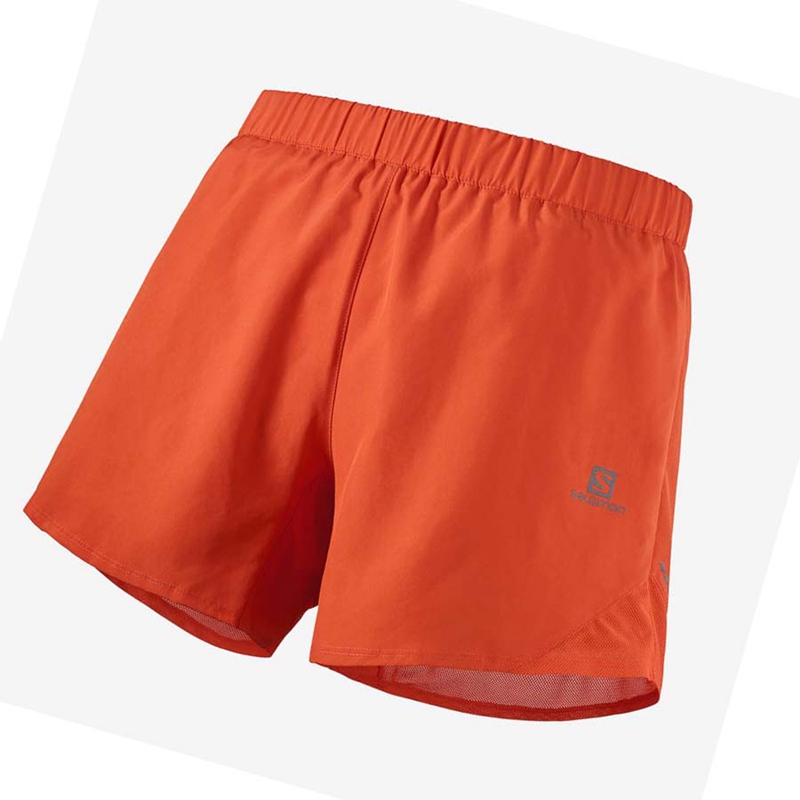 Salomon CROSS REBEL 5\'\' Miesten Shortsit Oranssi | NZJRCFV-09