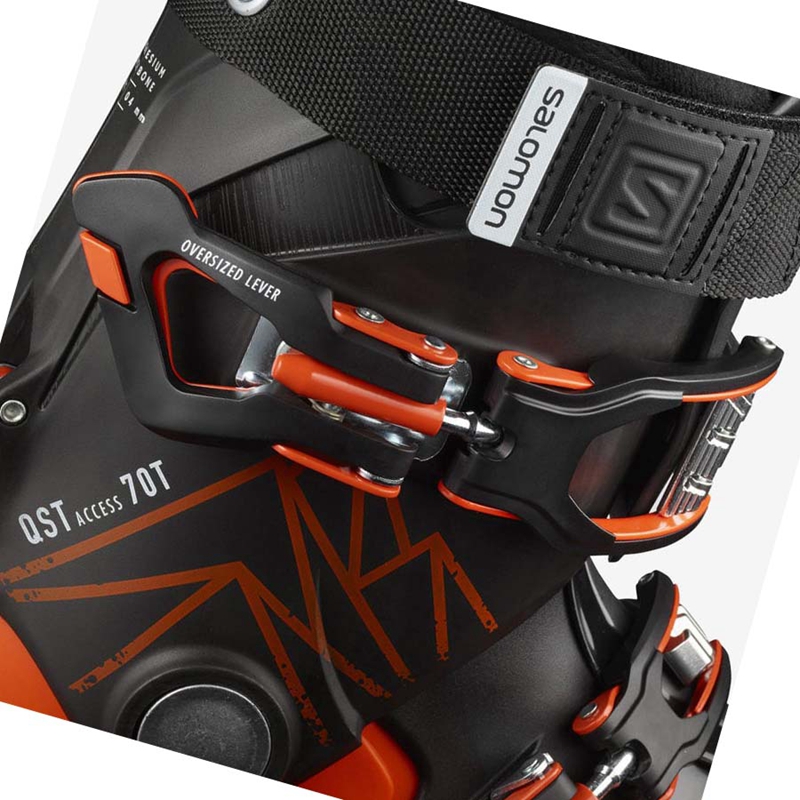 Salomon QST ACCESS 70 T Lasten Monot Oranssi Mustat | UXLQIRJ-78