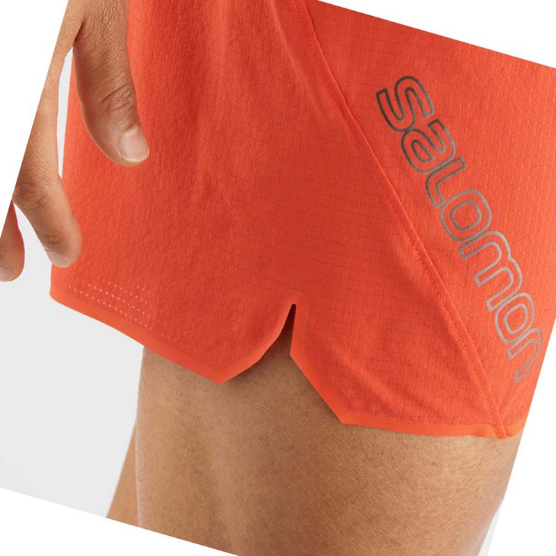 Salomon SENSE AERO 5'' Miesten Shortsit Oranssi | UGCLSPQ-97