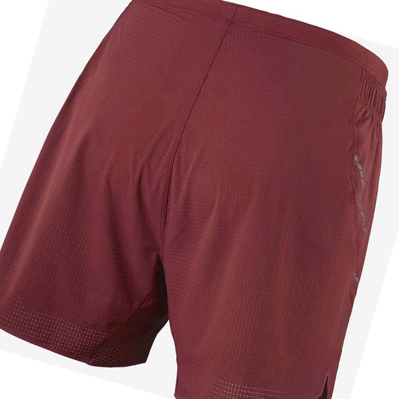 Salomon SENSE AERO 5'' Miesten Shortsit Punainen | UTFYEMS-87