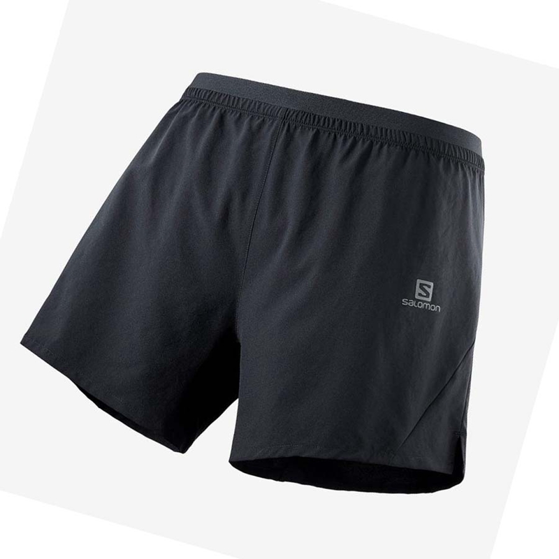 Salomon CROSS 5'' Miesten Shortsit Mustat | LECDQMW-71