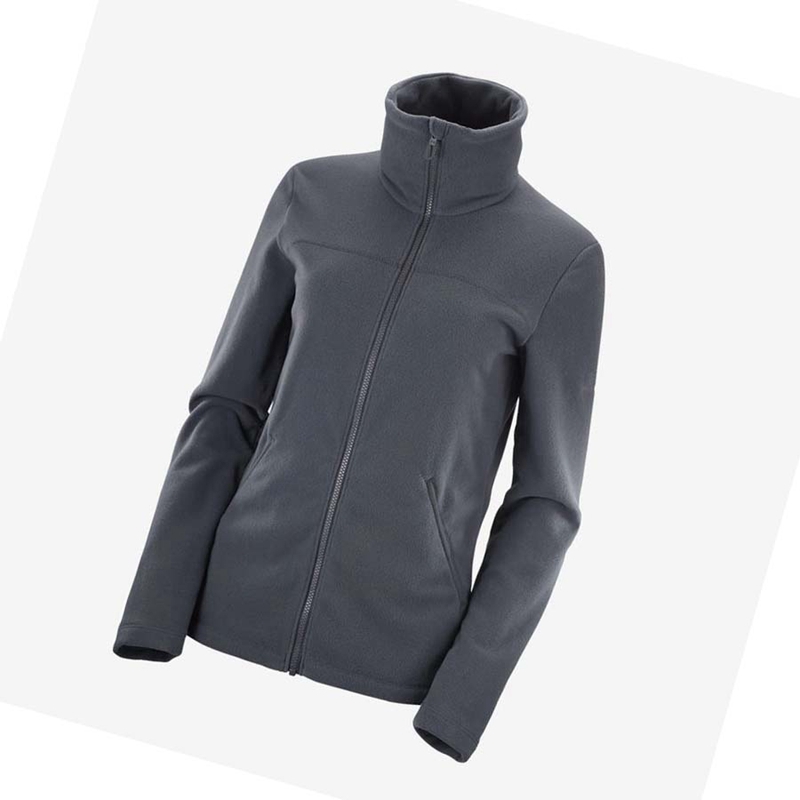 Salomon ESSENTIAL COSY FLEECE Naisten Huppari Mustat | VRLINZJ-73