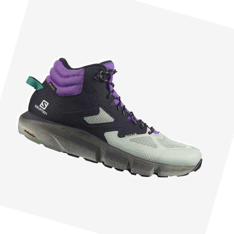 Salomon PREDICT HIKE MID GORE-TEX Miesten Vaelluskengät Minttu Violetit | KAYQWVE-10