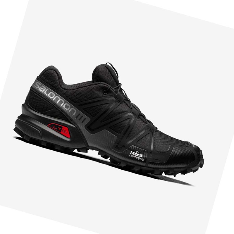 Salomon SPEEDCROSS 3 Naisten Tennarit Mustat | QAWJTIM-54