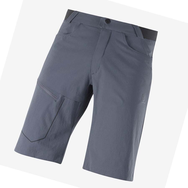 Salomon WAYFARER Miesten Shortsit Harmaat | ZUFHOTG-12