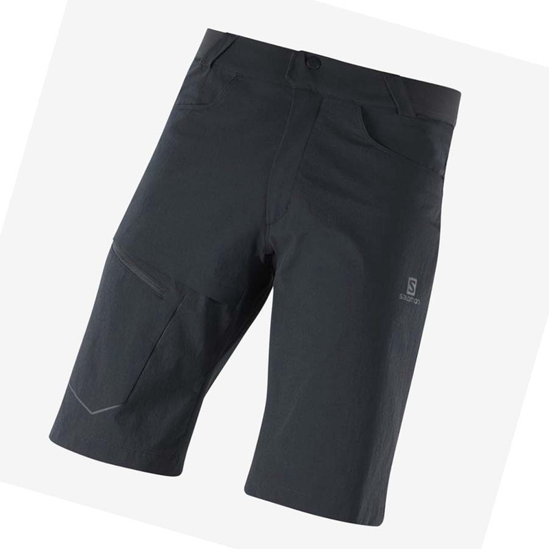 Salomon WAYFARER Miesten Shortsit Mustat | KYAZRVN-63