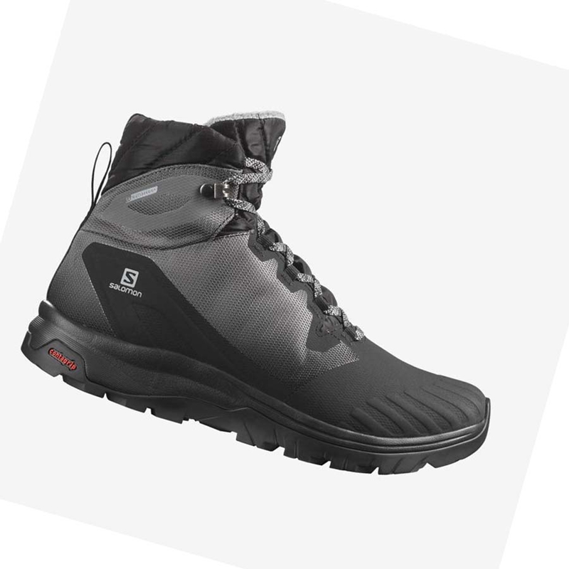 Salomon WoVAYA BLAZE THINSULATE™ CLIMASALOMON™ WATERPROOF Naisten Vaelluskengät Mustat | PFUXBVY-98